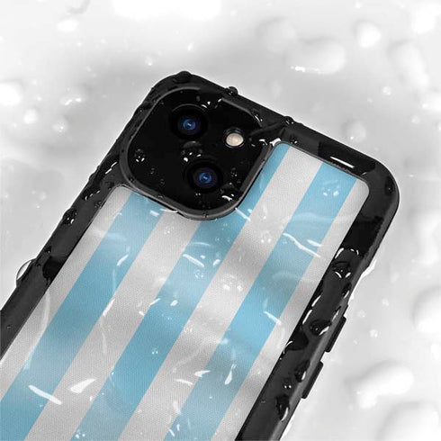 Argentina Soccer Flag iPhone 15 Waterproof Case
